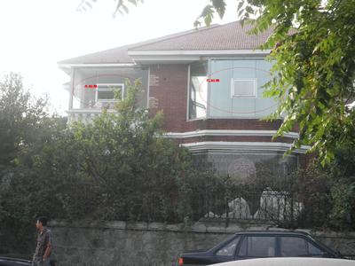 酒店别墅贴隐私膜对比效果