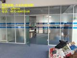 黄岛贴膜光谷软件园办公室贴膜公司玻璃隔断贴膜案例